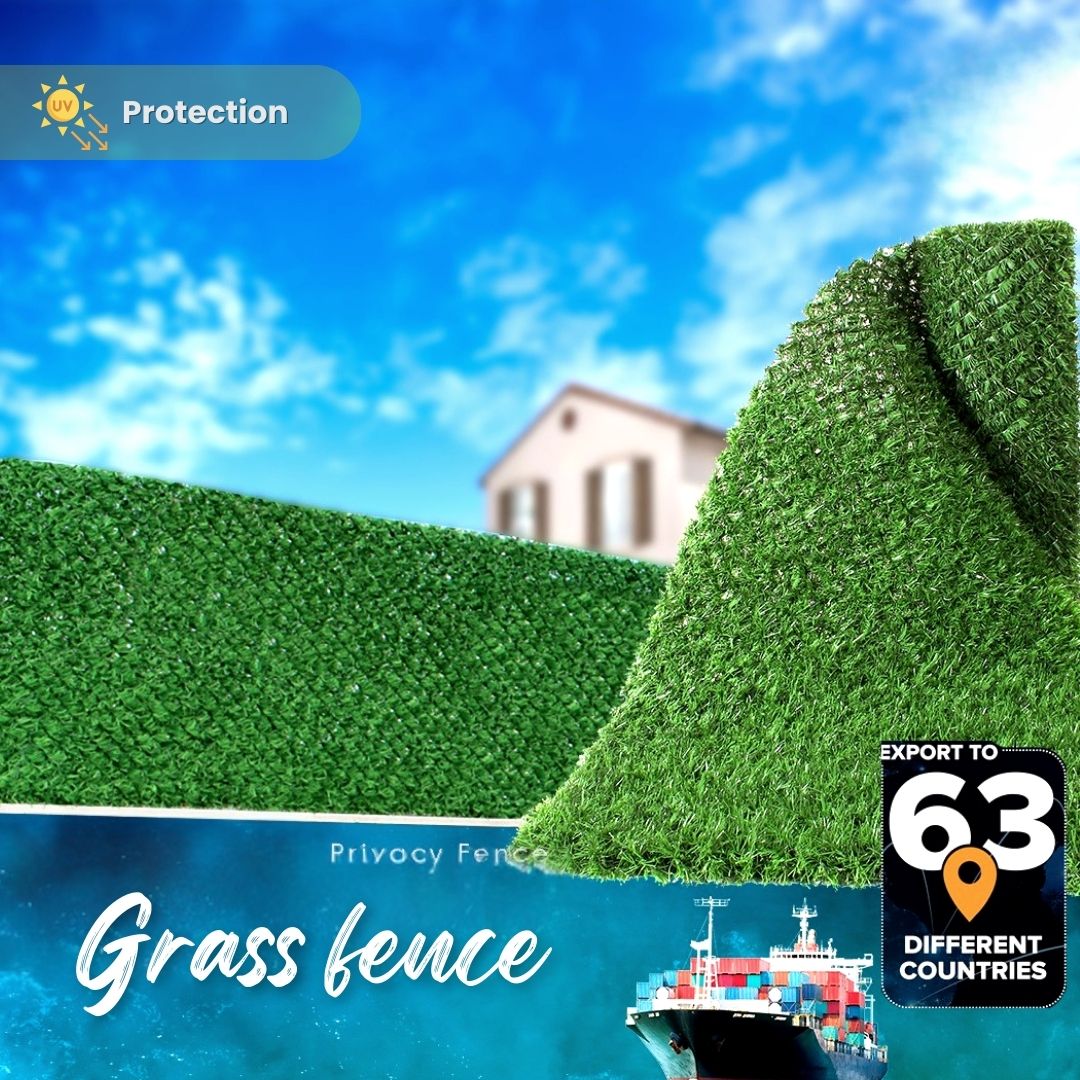 Decorative grass fence designs & Ideas
