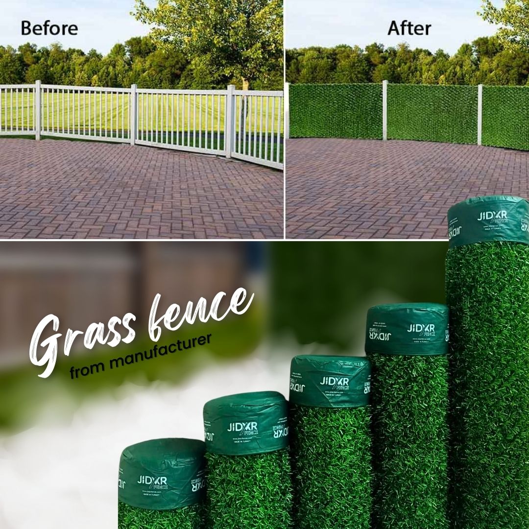 Outdoor grass fence designs & Ideas