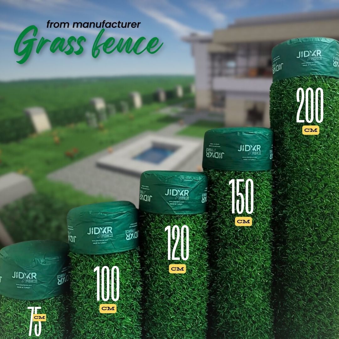 Decorative grass fence designs & Ideas